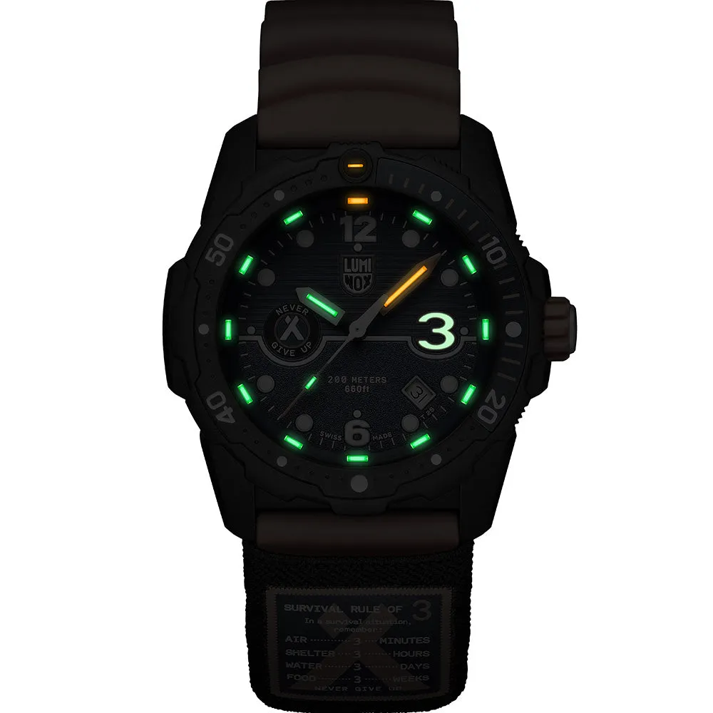 Luminox XB3723R3 Bear Grylls Survival Limited Edition Rule of 3
