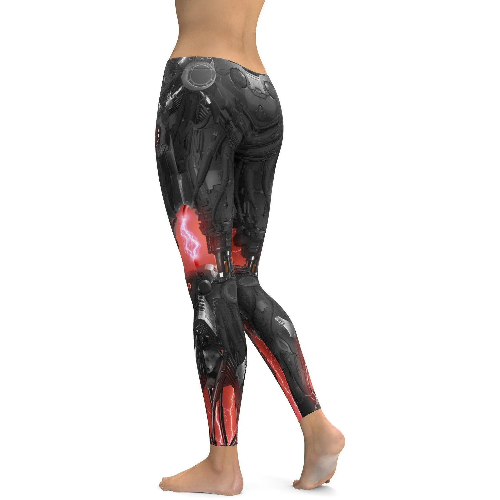 Mechanical Robot Leggings