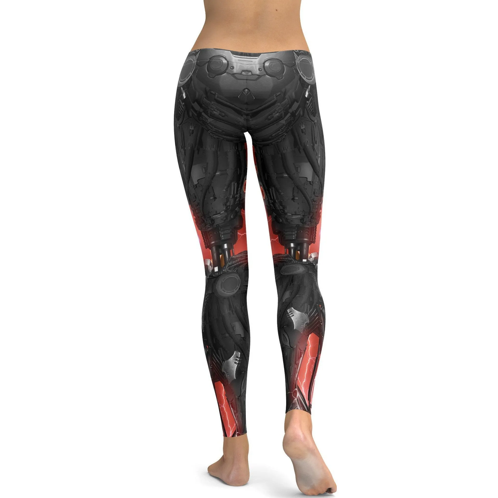 Mechanical Robot Leggings