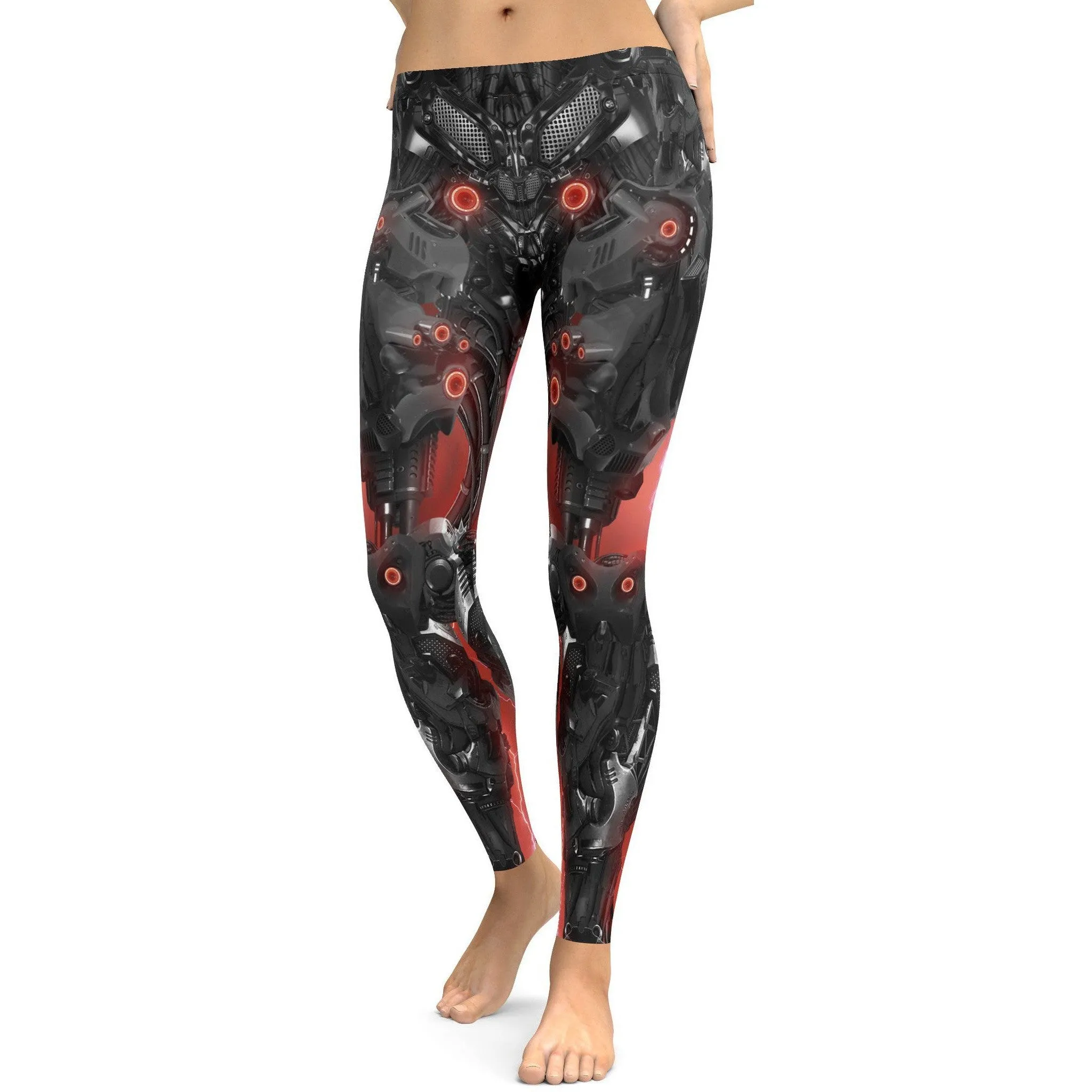 Mechanical Robot Leggings