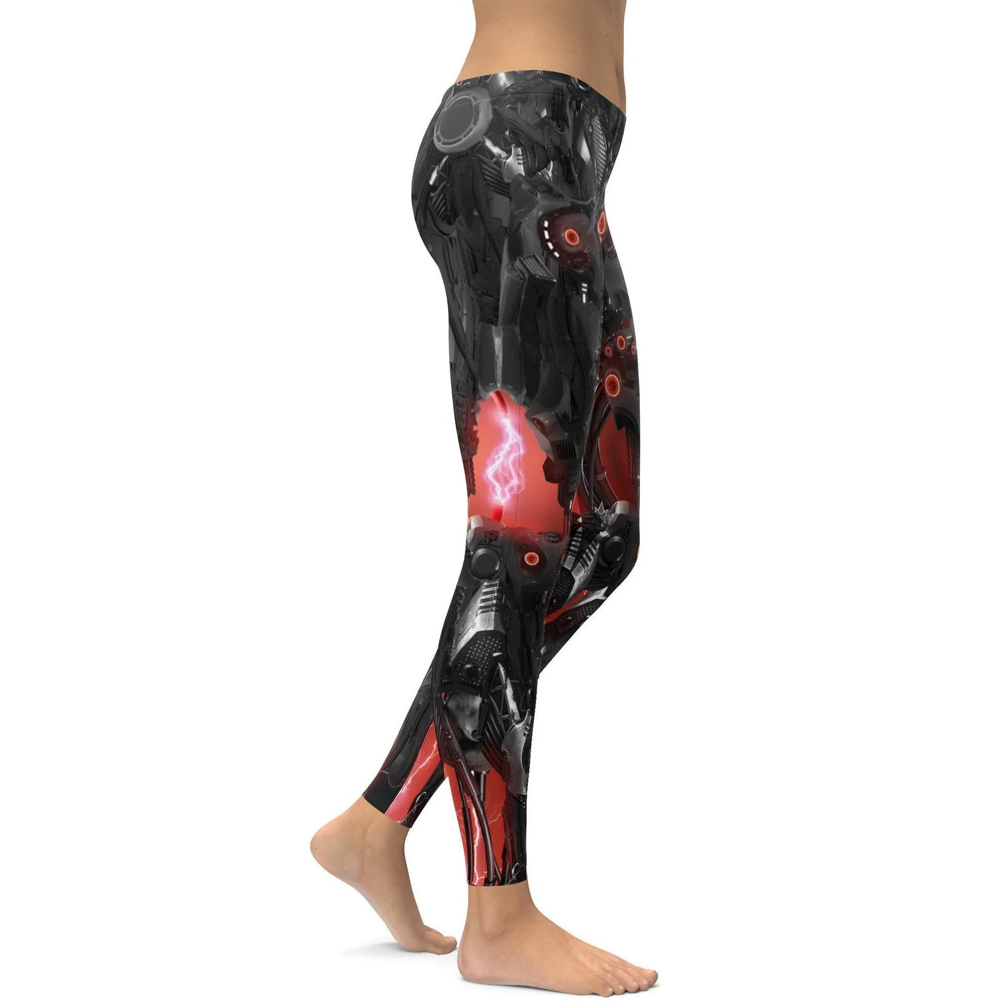 Mechanical Robot Leggings