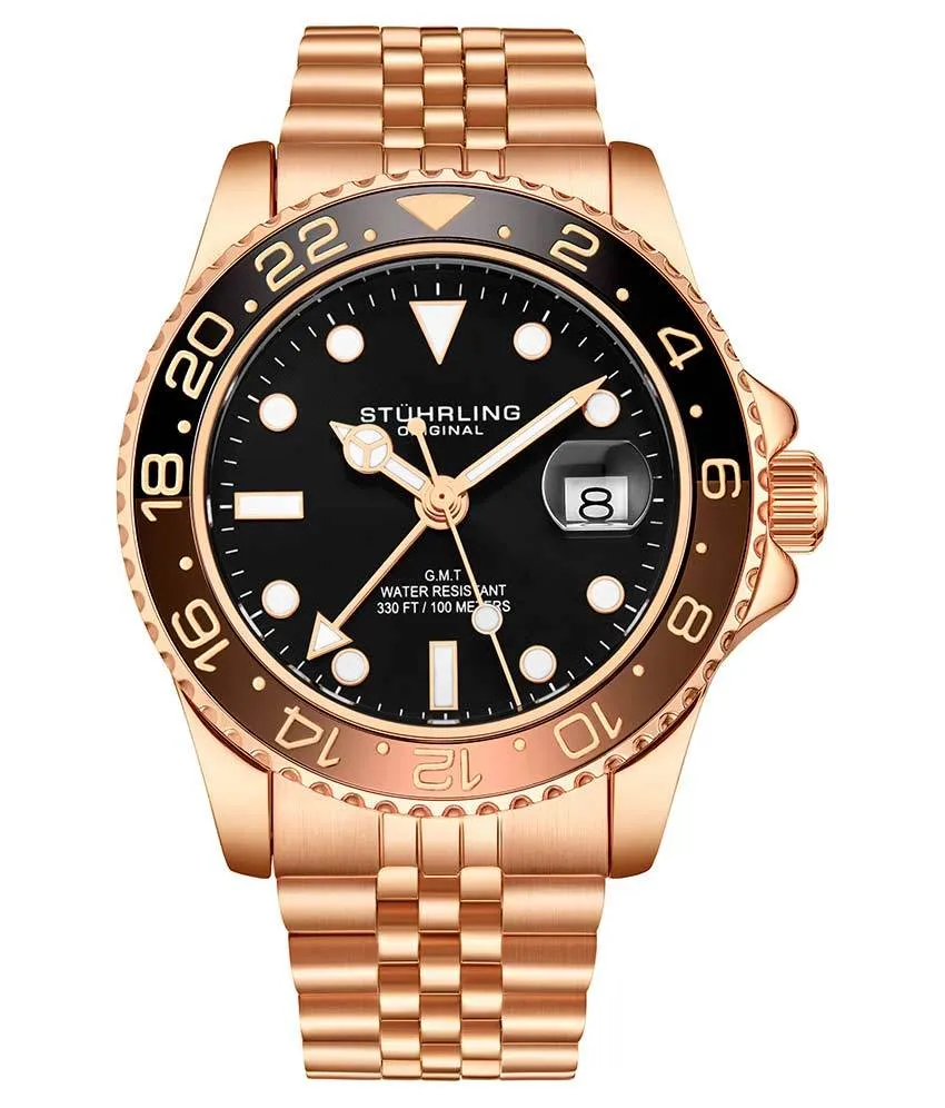 Meridian 3968 GMT Quartz 42mm Diver