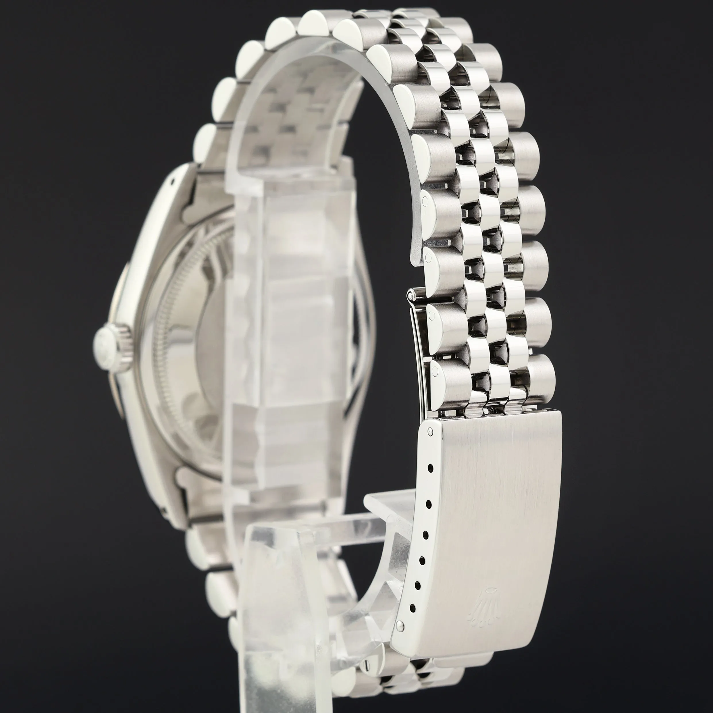 MINT Rolex DateJust 16234 Diamond Mother of Pearl Jubilee Band 36mm Watch Box