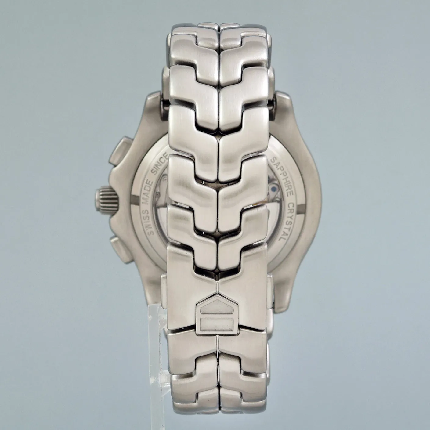 MINT TAG Heuer Link Calibre 36 CT511A Black Dial Steel Calibre Steel 42mm Watch Box