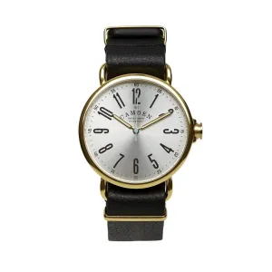 No.88 Gold and Black Leather