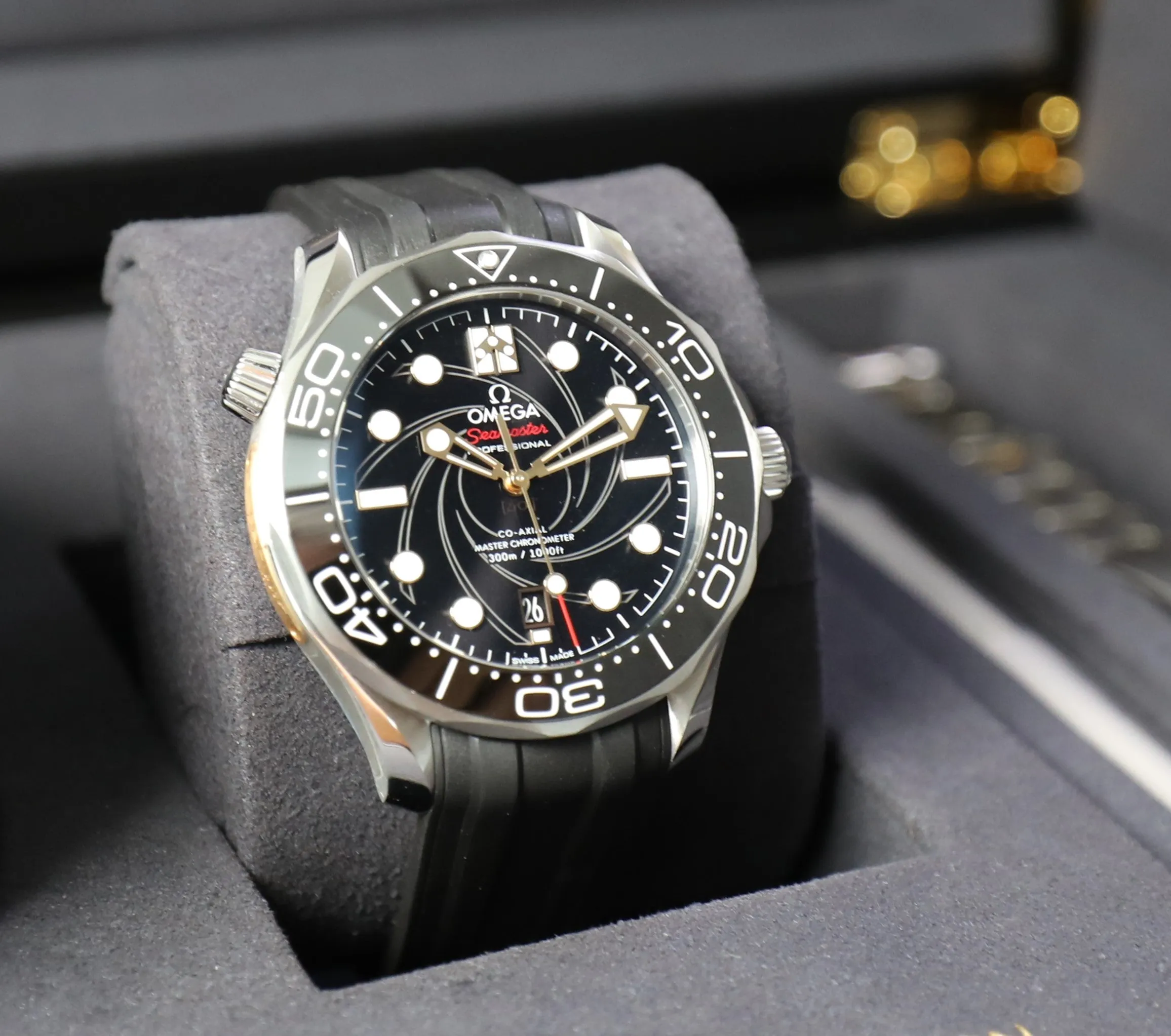 Omega Seamaster Diver 300M James Bond Anniversary Limited Edition – Unworn in stickers Full Set