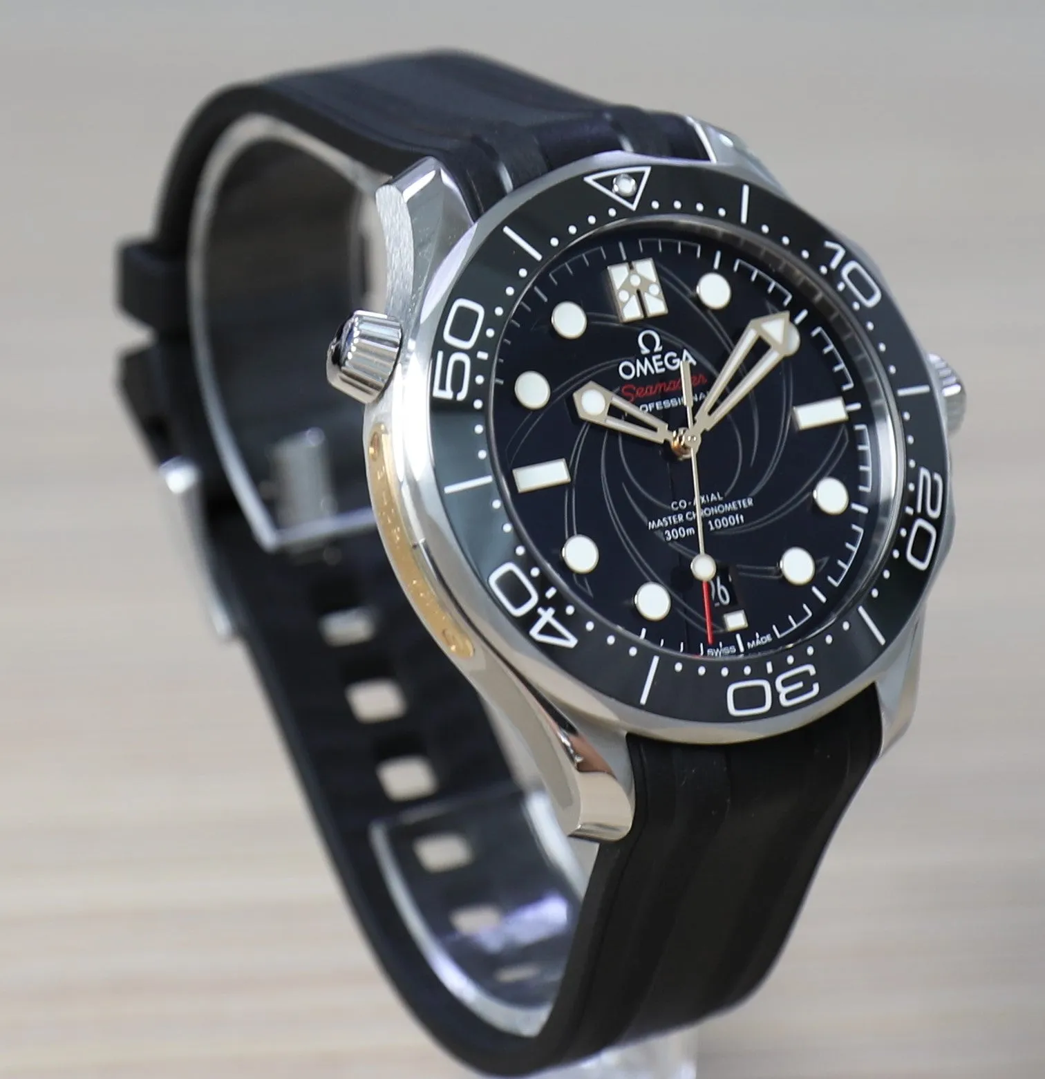 Omega Seamaster Diver 300M James Bond Anniversary Limited Edition – Unworn in stickers Full Set