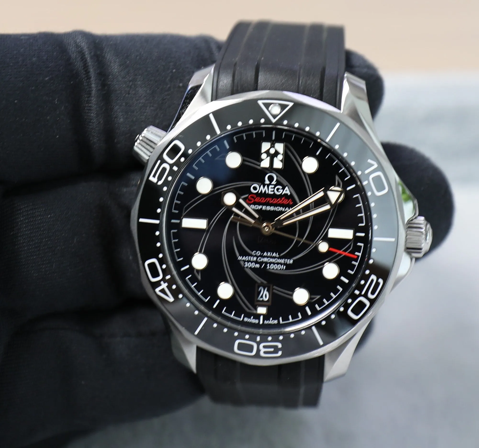 Omega Seamaster Diver 300M James Bond Anniversary Limited Edition – Unworn in stickers Full Set