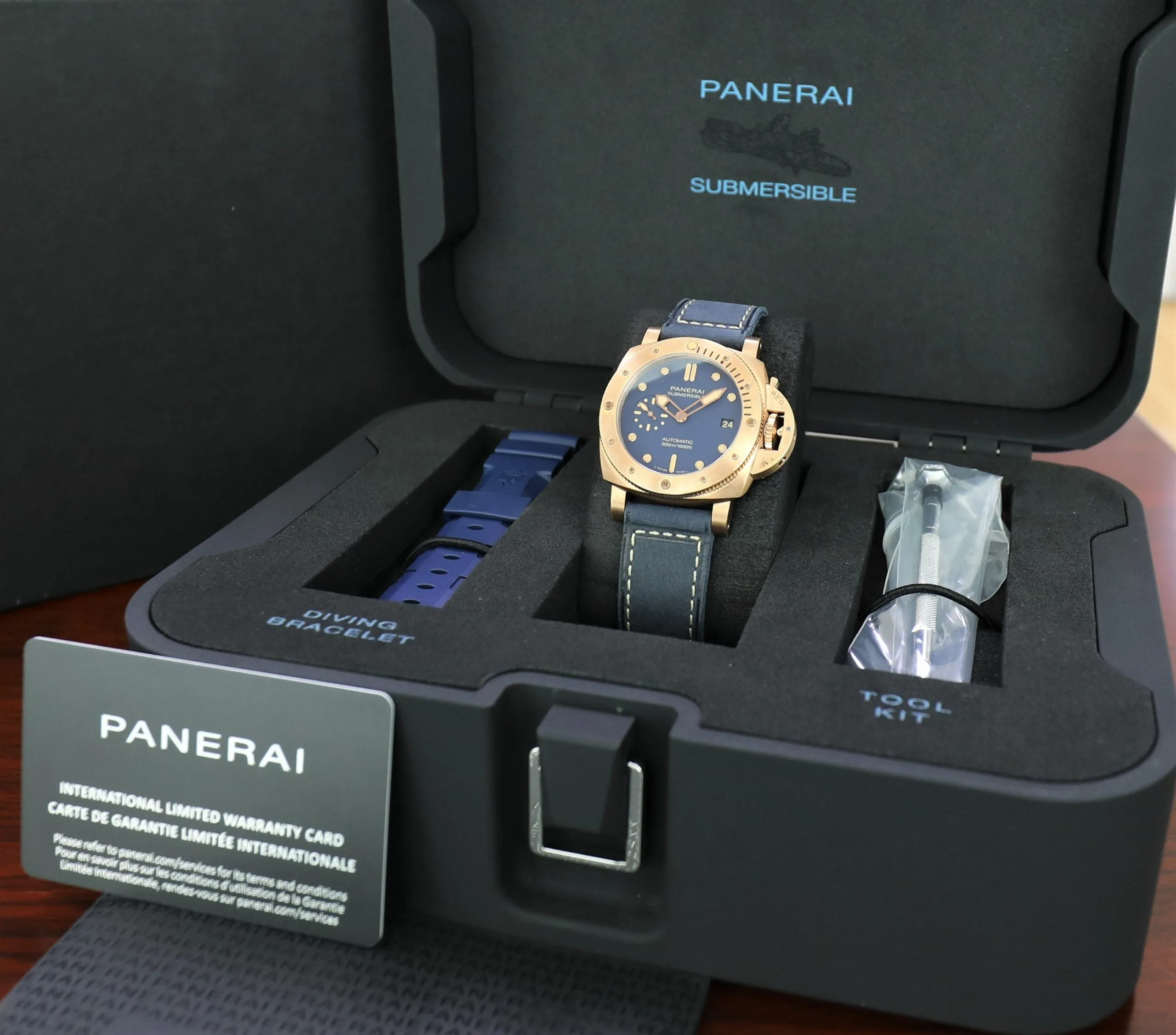 Panerai Submersible Bronzo Blu Abisso PAM01074