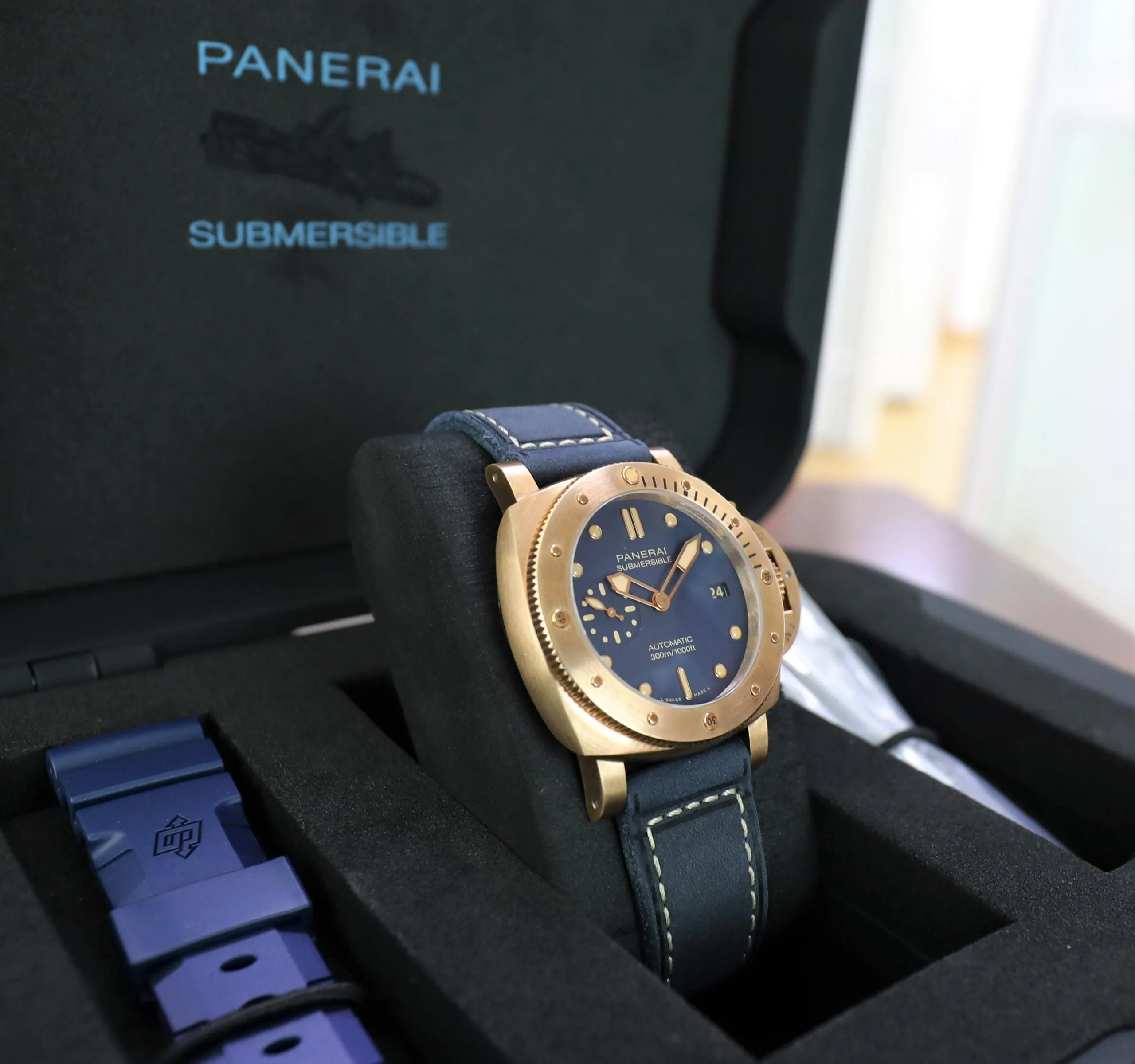 Panerai Submersible Bronzo Blu Abisso PAM01074