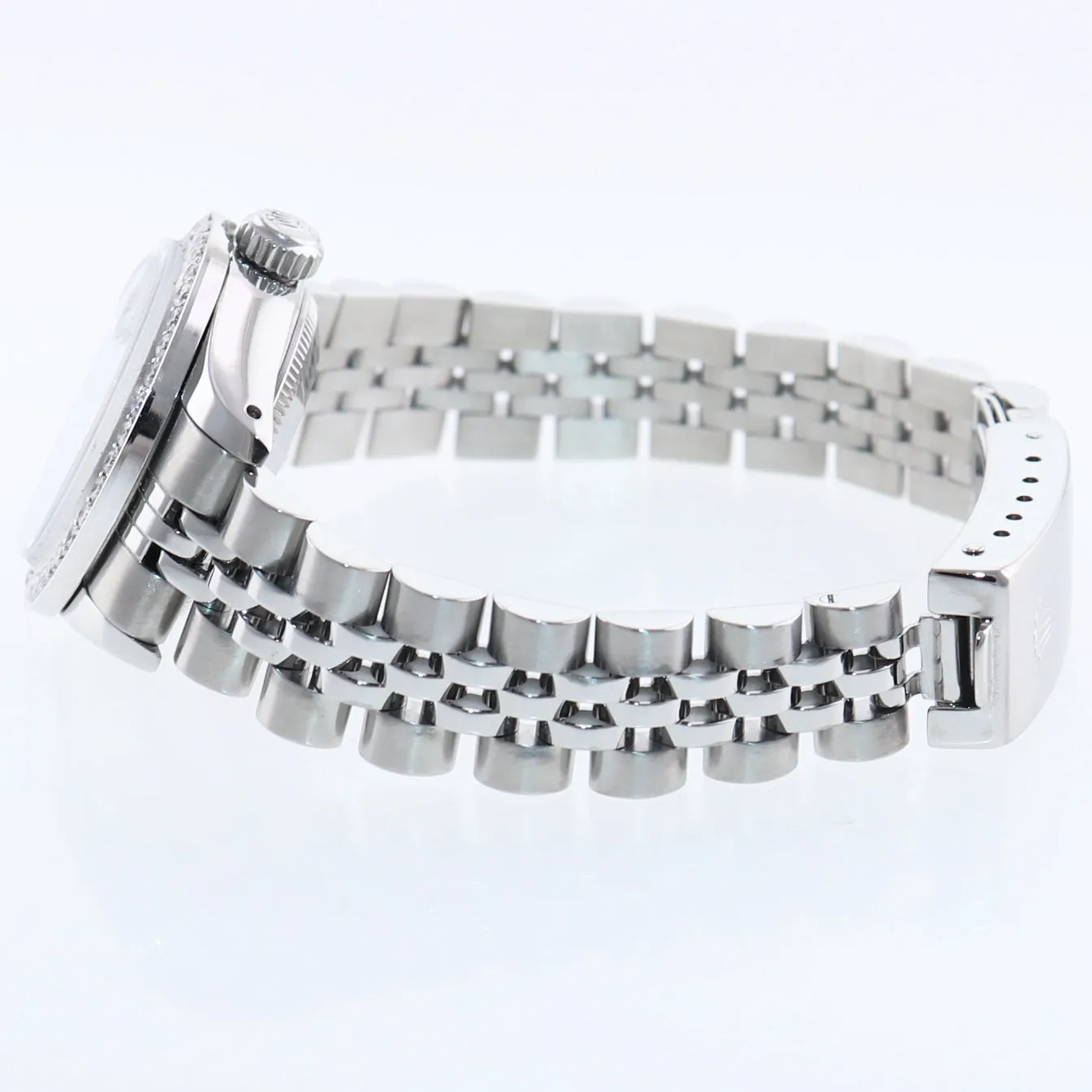 PEARL DIAMOND Ladies Rolex DateJust 26mm MOP Bezel 79240 Steel Jubilee Watch