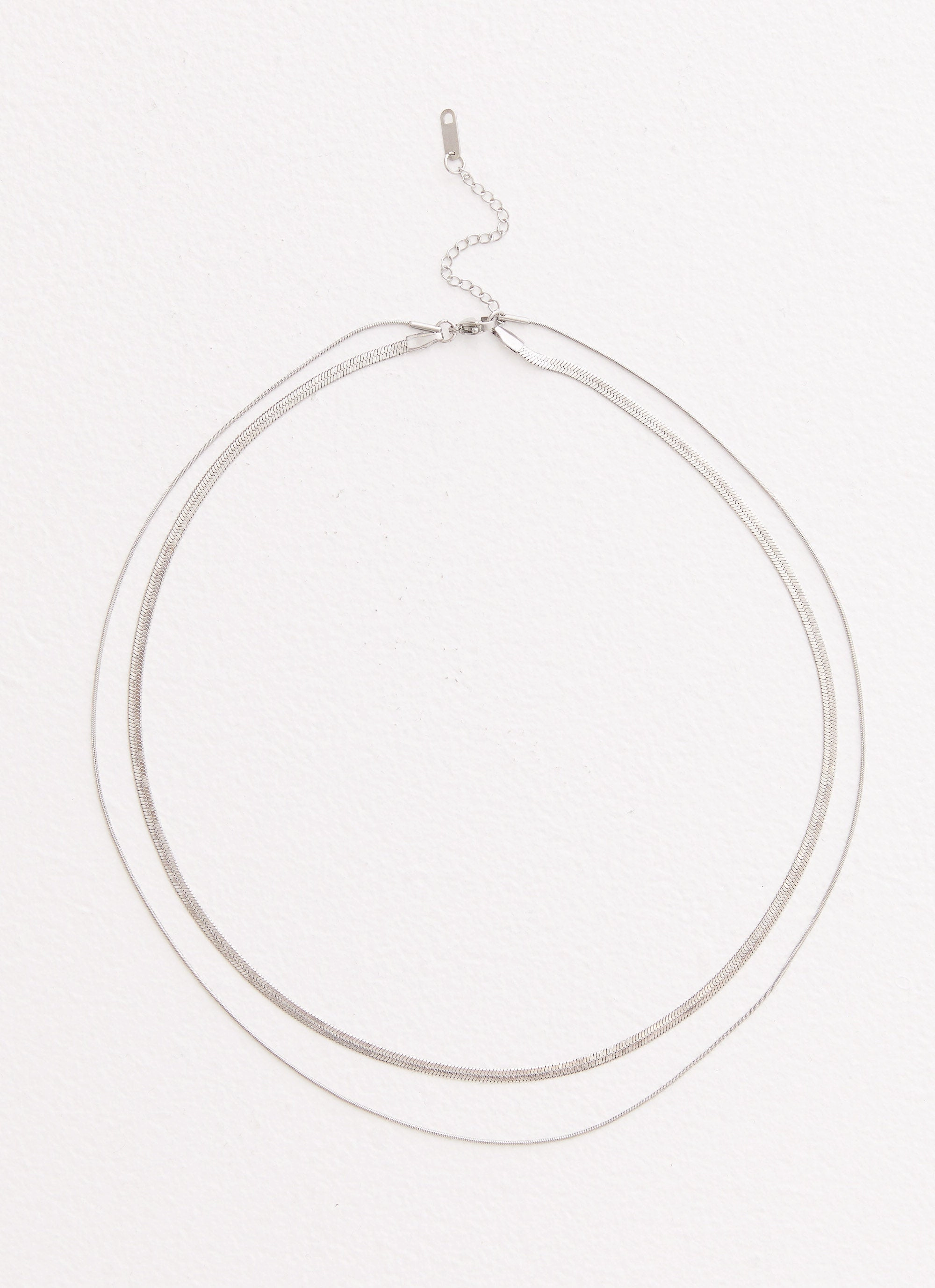 Ria Necklace - Silver