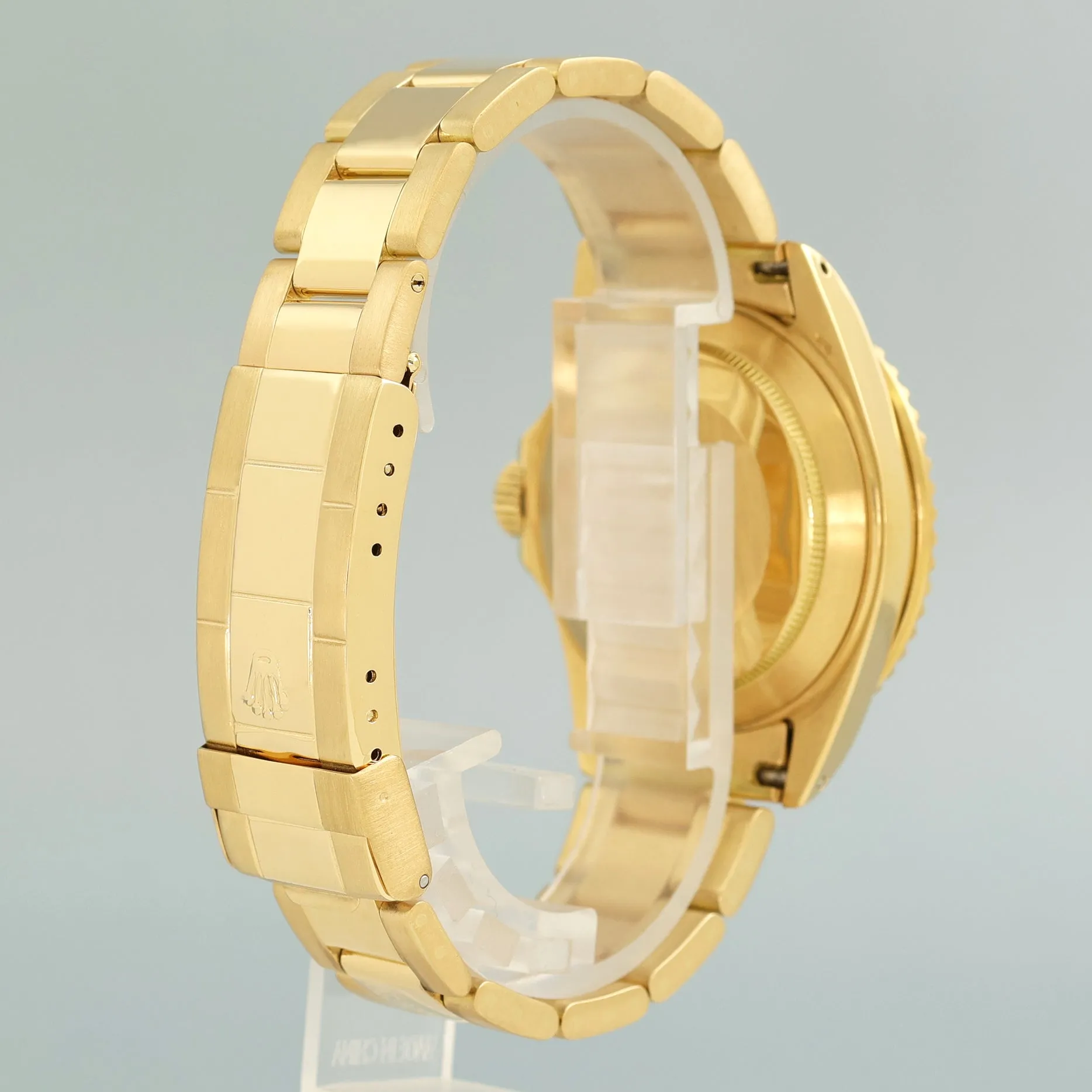 Rolex Submariner Diamond Dial 16808 Oyster Yellow Gold 40mm Watch Box
