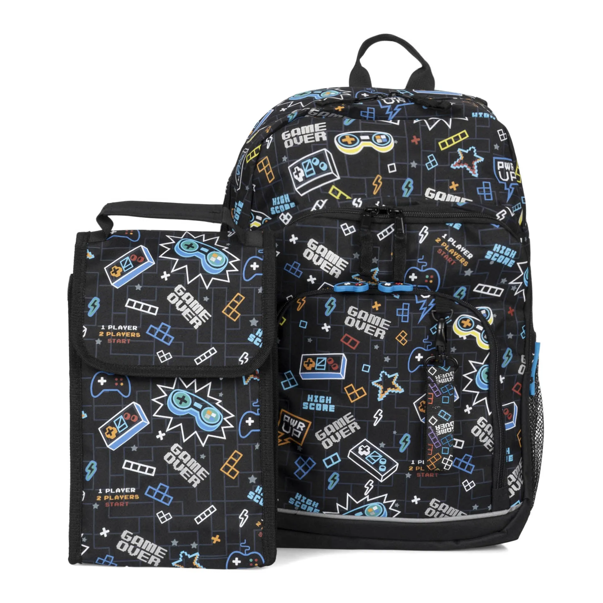SMASH Backpack with lunch bag and key leash