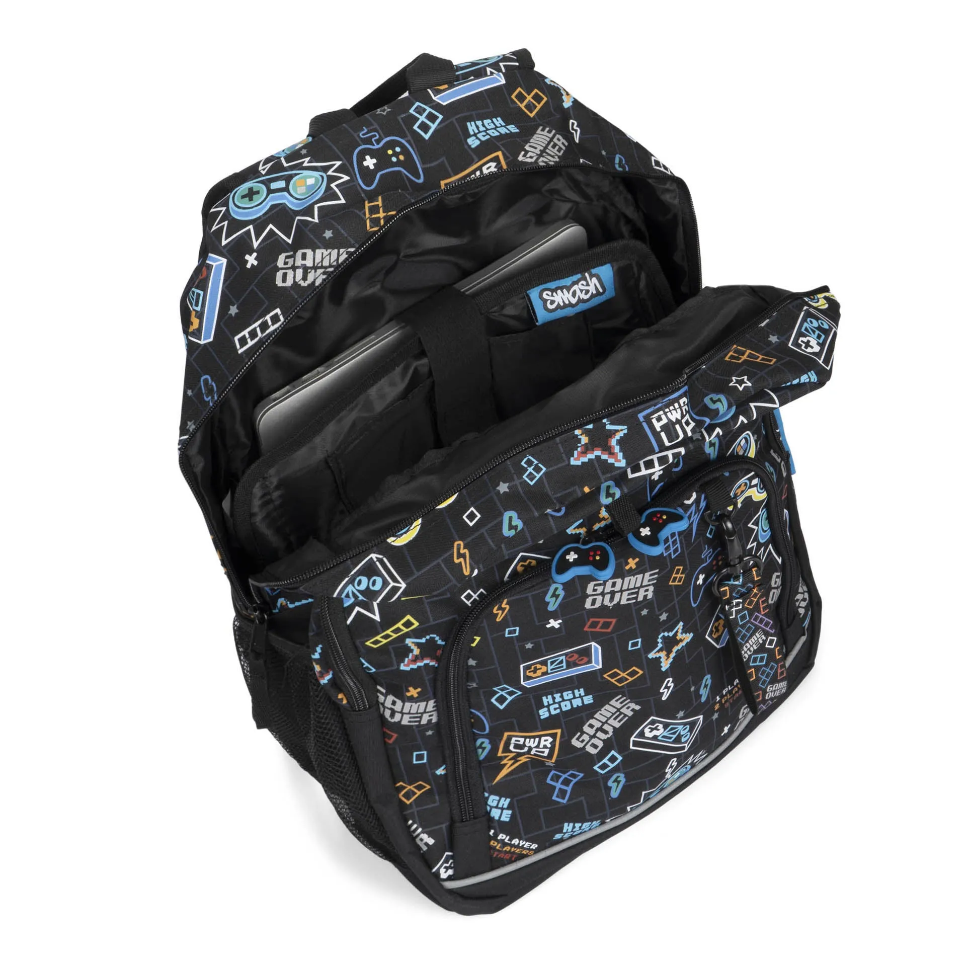 SMASH Backpack with lunch bag and key leash