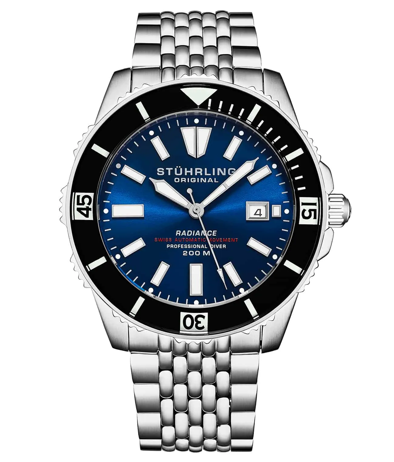 Swiss Automatic Super Luminova Radiance 1006 43mm Watch
