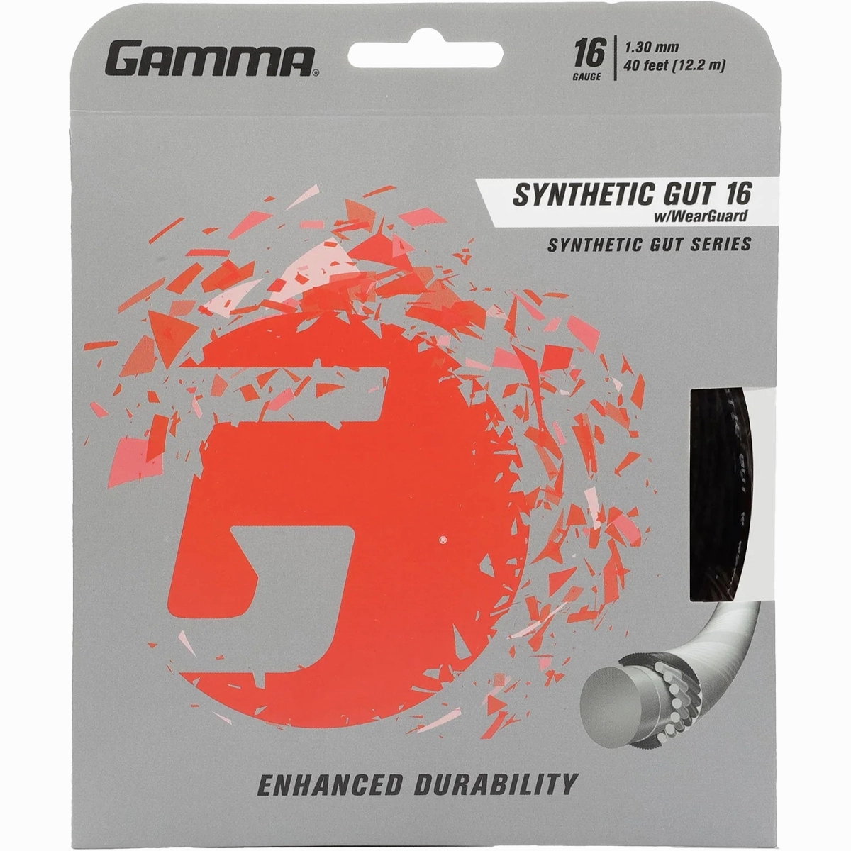 Synthetic Gut 16 w/WearGuard - Black