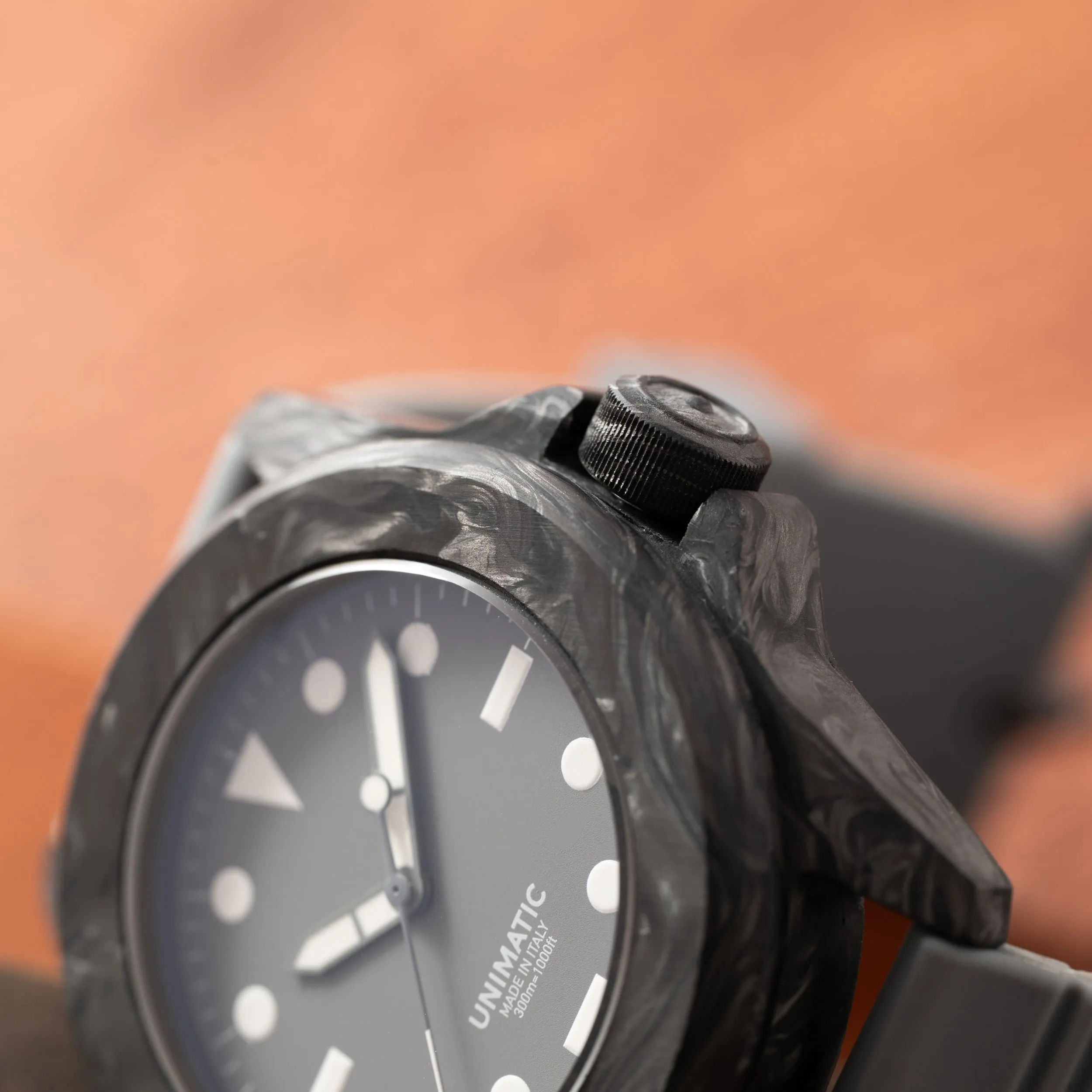 Unimatic Modello Quattro Carbon Limited Edition for HODINKEE