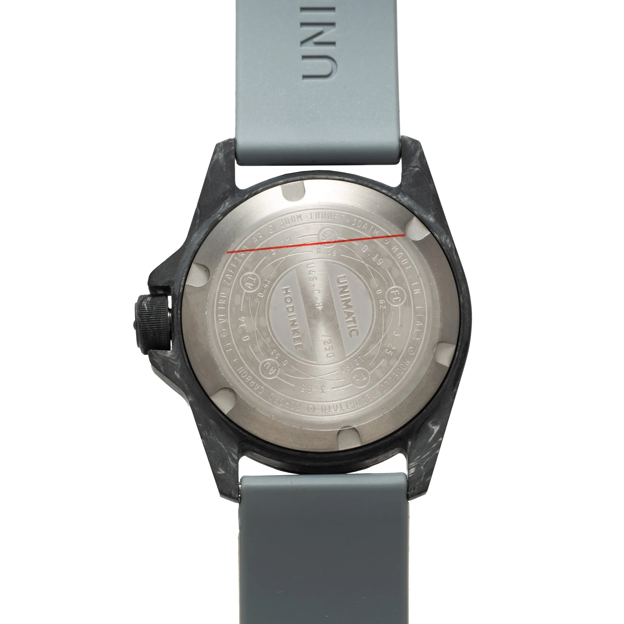 Unimatic Modello Quattro Carbon Limited Edition for HODINKEE